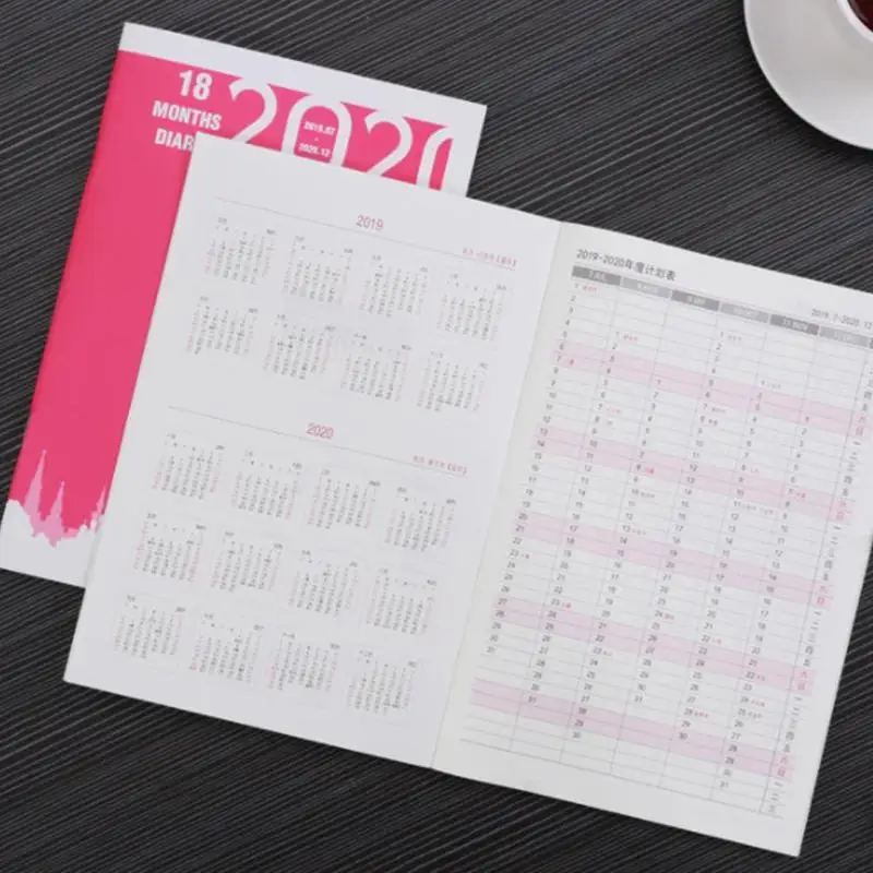 1 шт. блокнот простой календарный план Bullet Journal Cuadernos Y Libretas Carnet De Voyageur путешественники аксессуары для ноутбуков