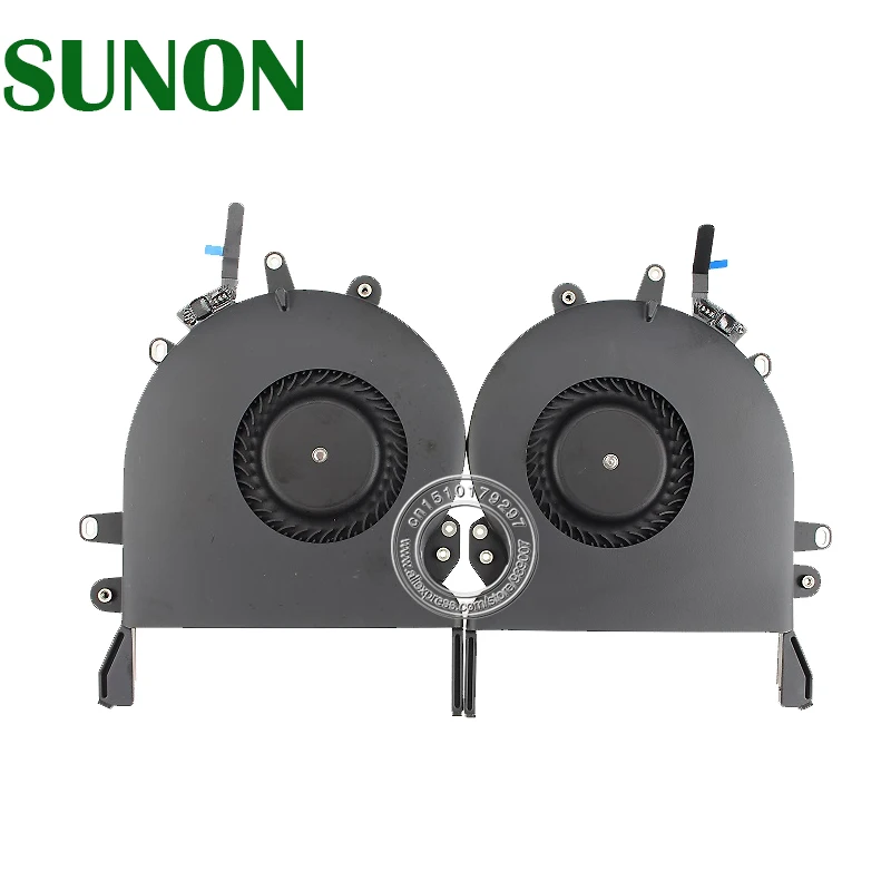 

Genuine New Laptop CPU Cooler Cooling Fan for Apple Macbook Pro Retina 15" A1707 Left + Right Side Fan Set Replacement Late 2016