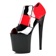 20cm The new high heel fashion hate day round head heavy shoes sexy star fish mouth shoes sell like hot cakes