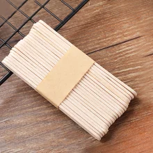 50 шт./лот палочки для мороженого деревянные поделки для детей ручной работы художественные поделки формы для Фруктового мороженого палочки для Фруктового мороженого натуральные деревянные инструменты для торта