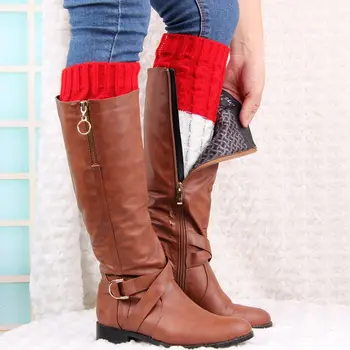 

120pairs/lot 2015 new fashion knitted tie dye leg warmer/boot cuff 5 color