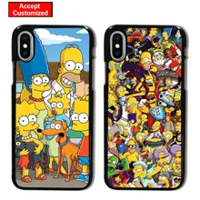 Чехол для iPhone 11 Pro 5 5S SE 6 6S 7 8 Plus 10 X XS Max XR Симпсоны samsung Galaxy Note 8 9 10 Plus S8 S9 S10 S10E Plus