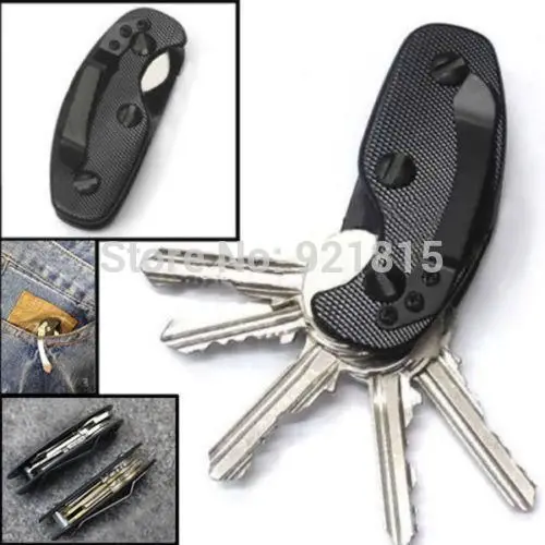 

EDC gear key keychain holder folder clamp pocket multi tool organizer collector smart clip kit bar gadget outdoor camp
