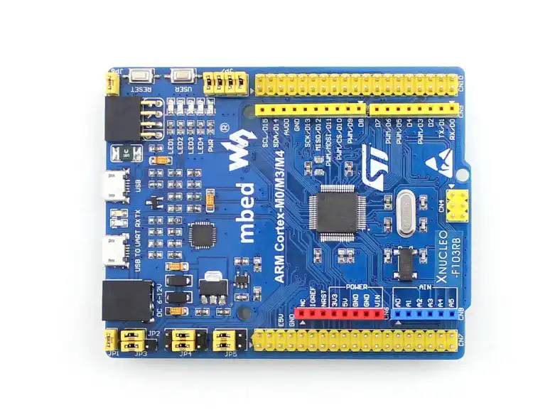 Waveshare STM32 NUCLEO XNUCLEO-F103RB STM32 STM32F103RBT6 макетная плата совместима с оригинальной NUCLEO-F103RB - изображение