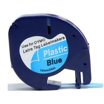 3 å DYMO LetraTAG ã©ãã«ããŒã 91205 é»éäžãã©ã¹ããã¯ããŒã 91205
