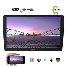 10.1”Double Din Car Stereo Android 6.0 In Dash GPS Navigation FM AM Radio Bluetooth WiFi Steering Wheel Control+Wireless Camera