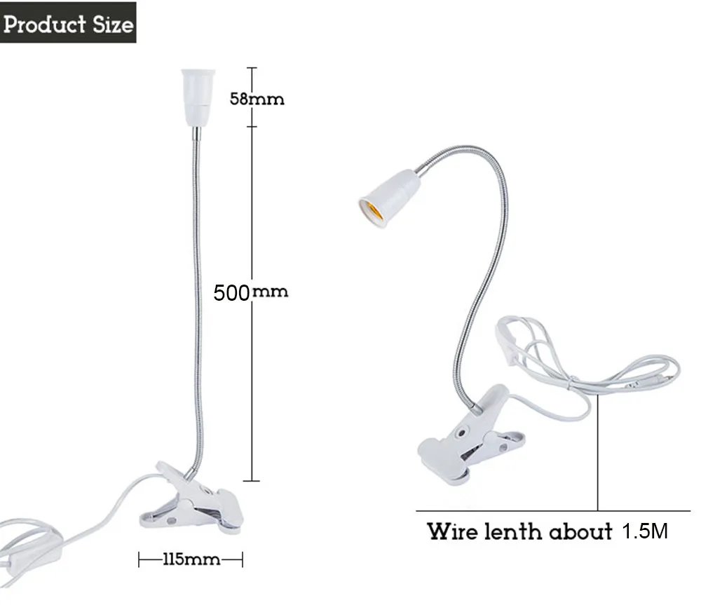 2018 высокое качество E27 28 СИД Свет для выращивания гидропонное освещение с зажимом лампы растения-цветочниц на свадьбе, для детей Прямая