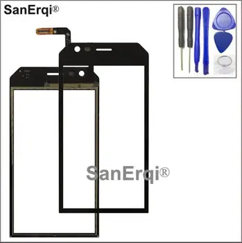 

Black 4.5 inch Touch Screen Digitizer For Caterpillar Cat S30 Cat S 30 Touch Screen Front Glass Panel Lens Sensor+Tools