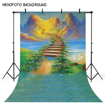 

MEHOFOTO Children Photo Background Vinyl Photography Backdrops Fairy Tale the Scenery Background for Photo Studio S-1739