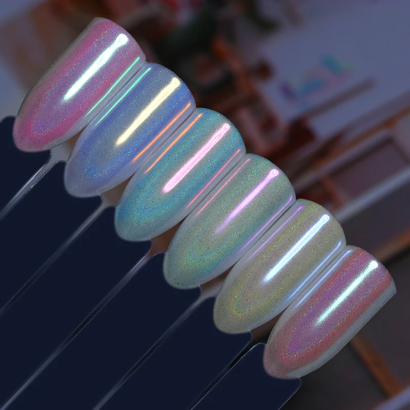 

Galaxy Holographic Nail Glitter Laser Nail Sequins Paillettes Powder Nail Glitter Dust Nail Art Decorations