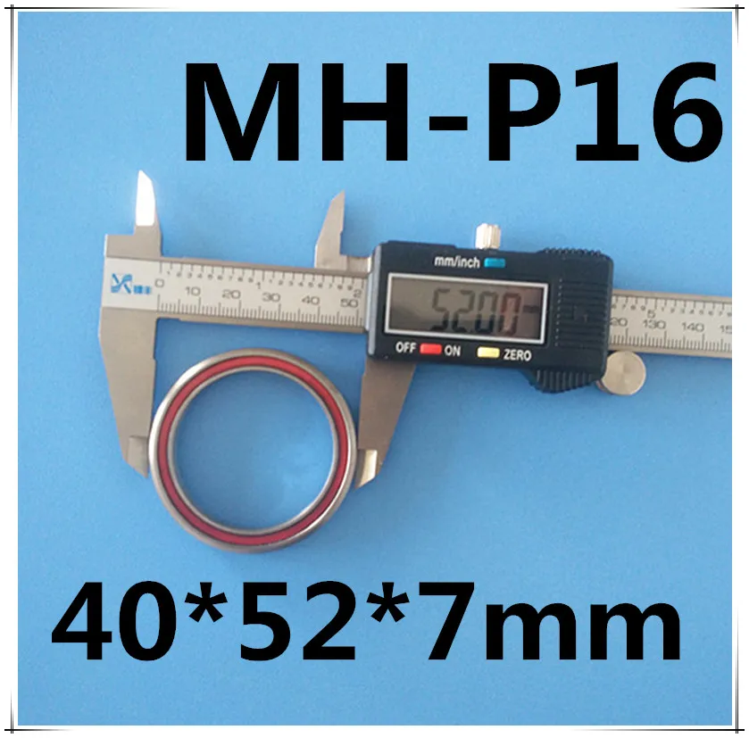 5 шт./лот ACB4052 MH-P16 TH-070 40*52*7 40 мм Диаметр размер 50 od 45/45 2RS двойным уплотнением гарнитура подшипник для велосипеда