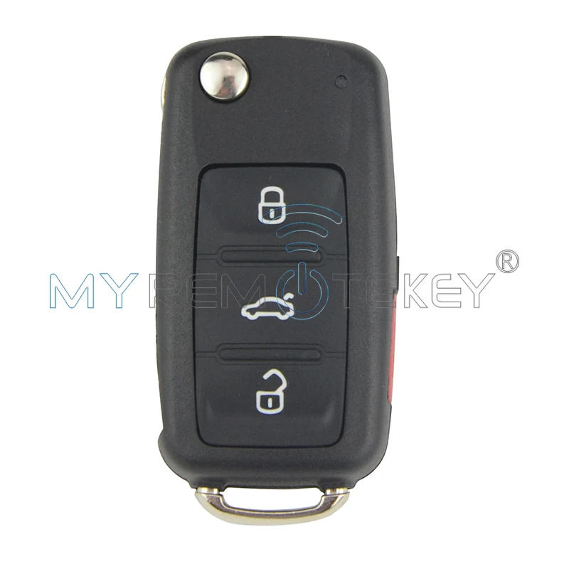 Автомобильный Дистанционный ключ для VW Bettle CC EOS Golf Jetta Passat Tiguan Touareg, Автомобильный ключ 5K0837202AE 315 МГц remtekey