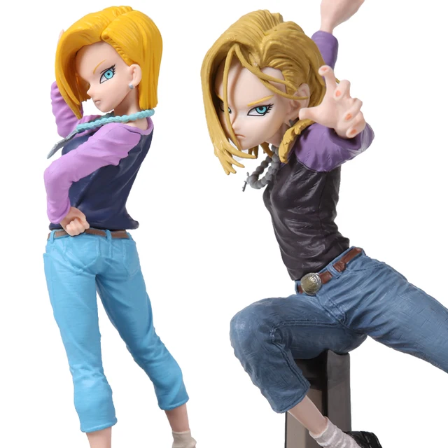 Dragon Ball Z goku Figurka Android 18 Lazuli PVC Rysunek 180 MM Dragon