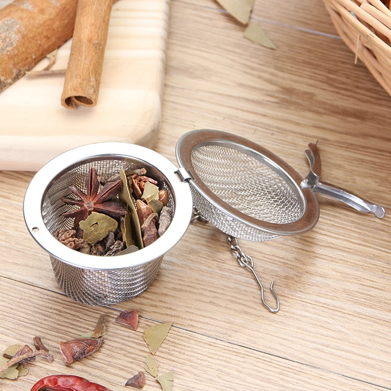 1 шт. инфузионное чайное ситечко из нержавеющей стали пряность для чая сетчатый травяной шарик кухонные инструменты для приготовления пищи
