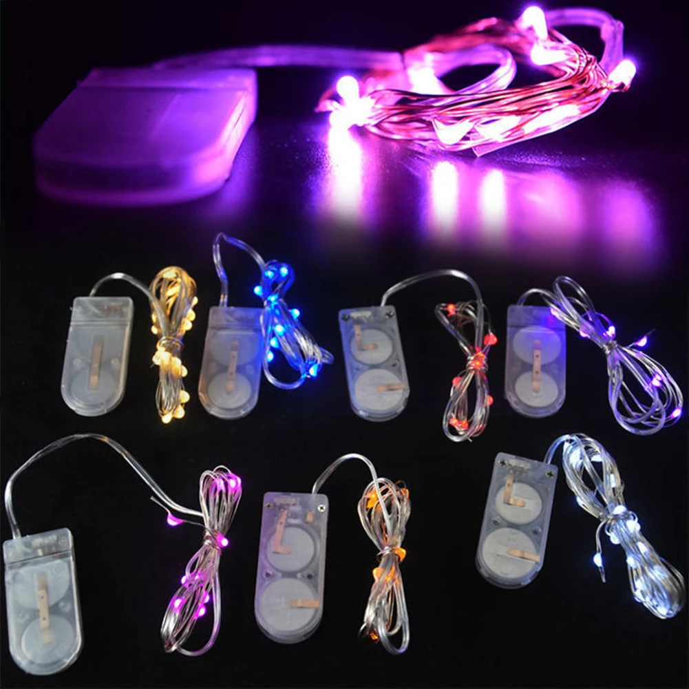 

LED String light Home Christmas Light Bedroom Garden Decor Mini Fairy Light 20 LED DC 6V CR2032 Coin Cells(not include) Battery