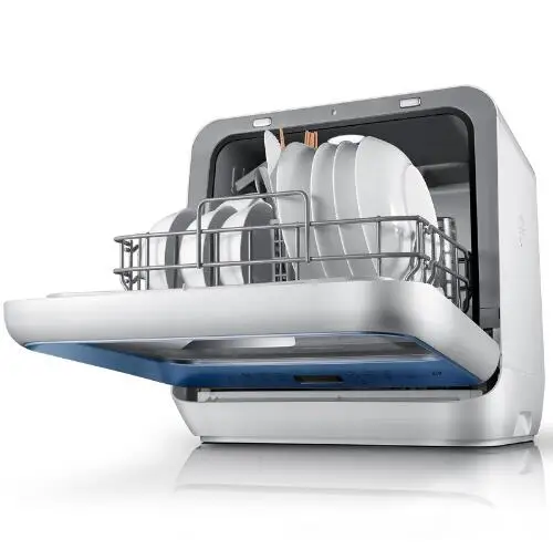 Хорошая брендовая свободная стоящая мини столешница электрическая посудомоечная машина Hands Free установка Автоматическая Посудомоечная машина для посуды