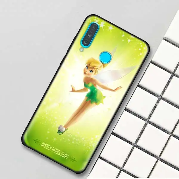 10 Черный силиконовый чехол для huawei P30 P20 P10 mate 20 10 Nova 5 5i Lite Pro P Smart+ Z Shell Tinkers Bell Tinkerbell - Цвет: 10