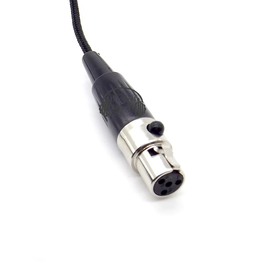 10 قطع البسيطة xlr 4 دبابيس المكونات TA4F headworn المكثف كاريوكي نظام الميكروفون سماعة الميكروفون ل شور اللاسلكي bodypack الارسال