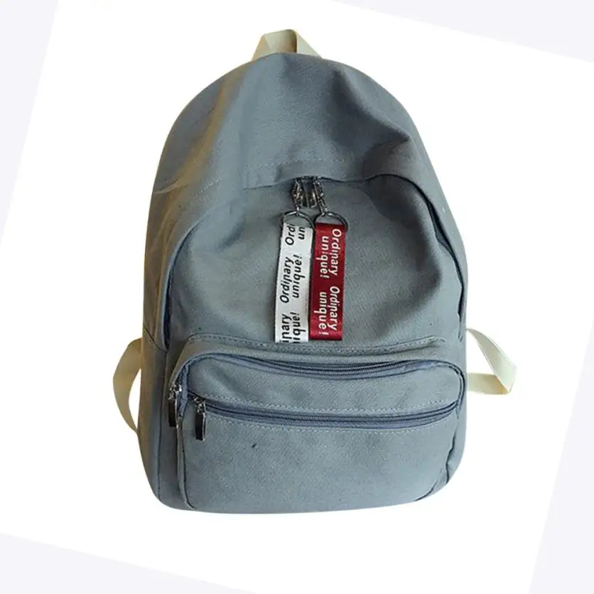 

Gray Student School Teenagers Backpack Women Large Capacity Backpack Girls Anti Theft Backpacks Cell Phone Backpacks Rucksack#30