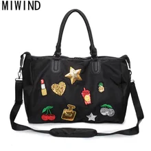 Miwind Водонепроницаемый Оксфорд Чемодан мешок большой Ёмкость дорожная сумка Для женщин выходные дорожная Duffle Tote Сумки tas804