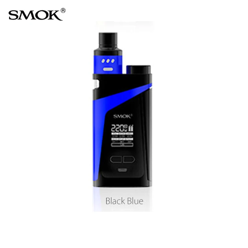 

100% Original SMOK Electronic Cigarettes SMOK SKYHOOK RDTA Box Mod Kit Dual Battery Vaporizer 9ml Liquid Atomizer E Cigarettes