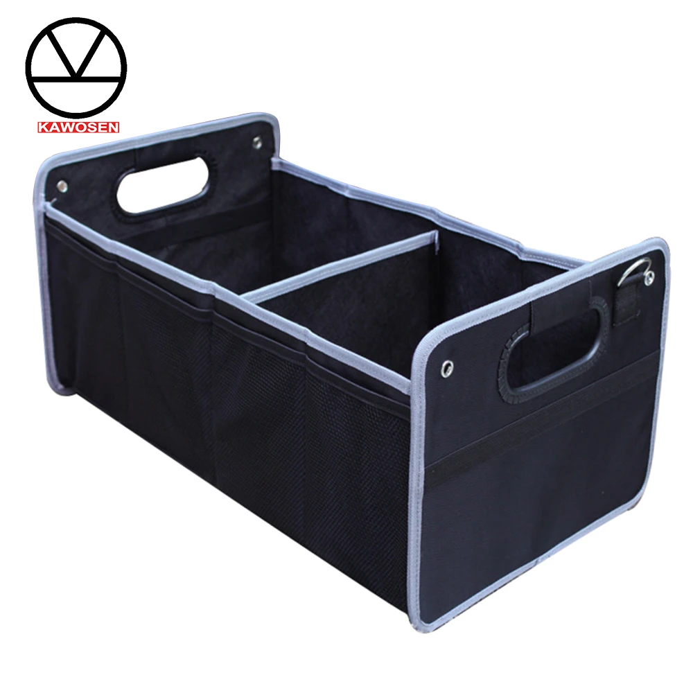 

COVERS Heavy Duty Oxford Stowing Tidying Interior Holders, Foldable Car Trunk Organizer Storage Bags 40 kg Waterproof Box HDTO03