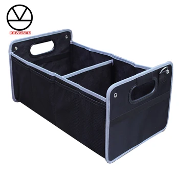 

COVERS Heavy Duty Oxford Stowing Tidying Interior Holders, Foldable Car Trunk Organizer Storage Bags 40 kg Waterproof Box HDTO03