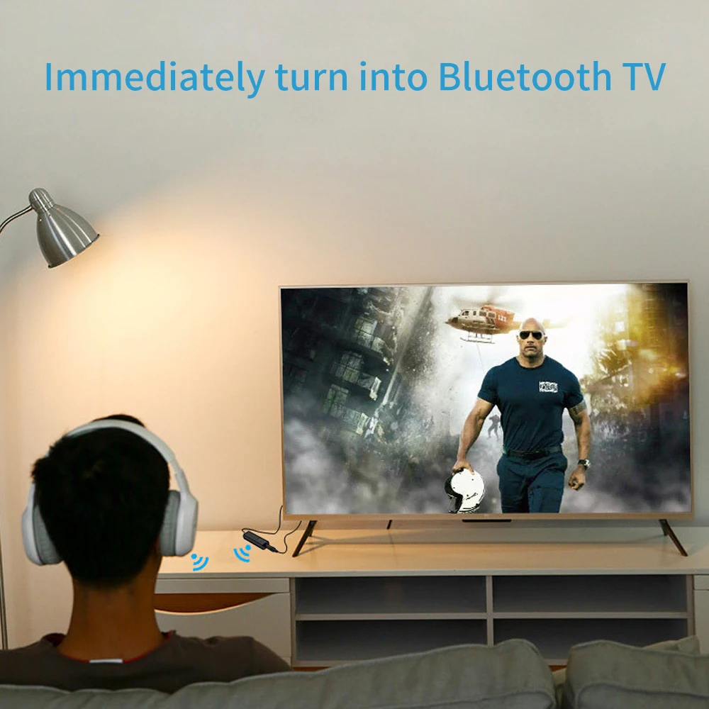 2 в 1 Bluetooth 4,2 передатчик приемник Мини 3,5 мм AUX стерео беспроводной Bluetooth адаптер для автомобиля передатчик PC tv Sperkers
