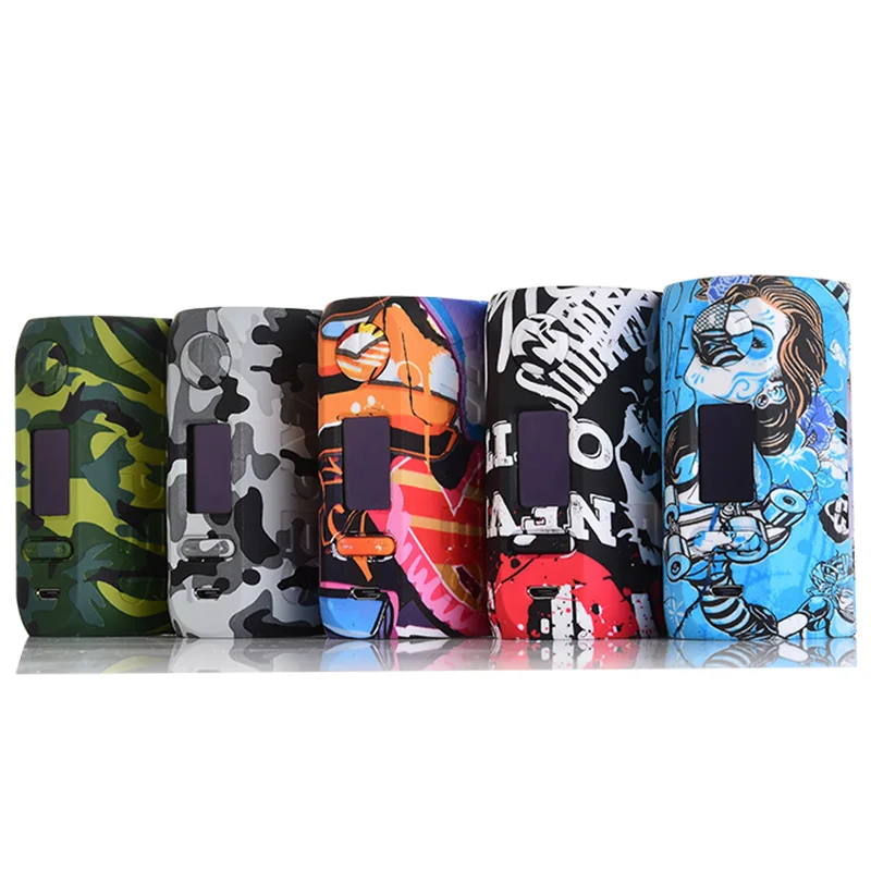 Vapor Storm Storm230 Box Mod Bypass 200W VW TC Vapes Fashion Mod Support Dual 18650 Battery Electronic Cigarette RDA RBA RDTA 06