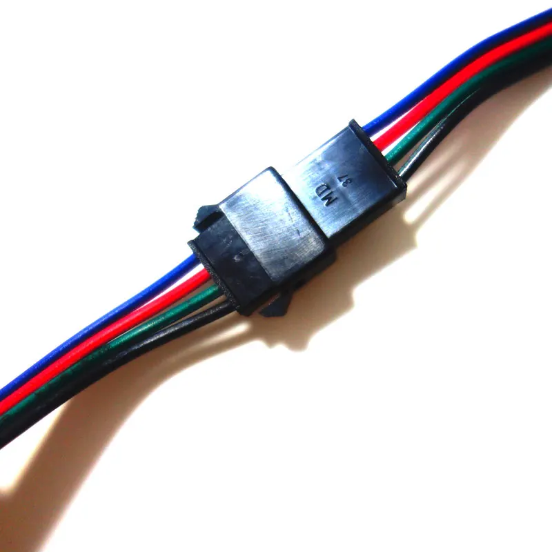 100 см 200 500 3Pin 4Pin кабель удлинитель для 22AWG JST SM провод Папа мама соединительный с