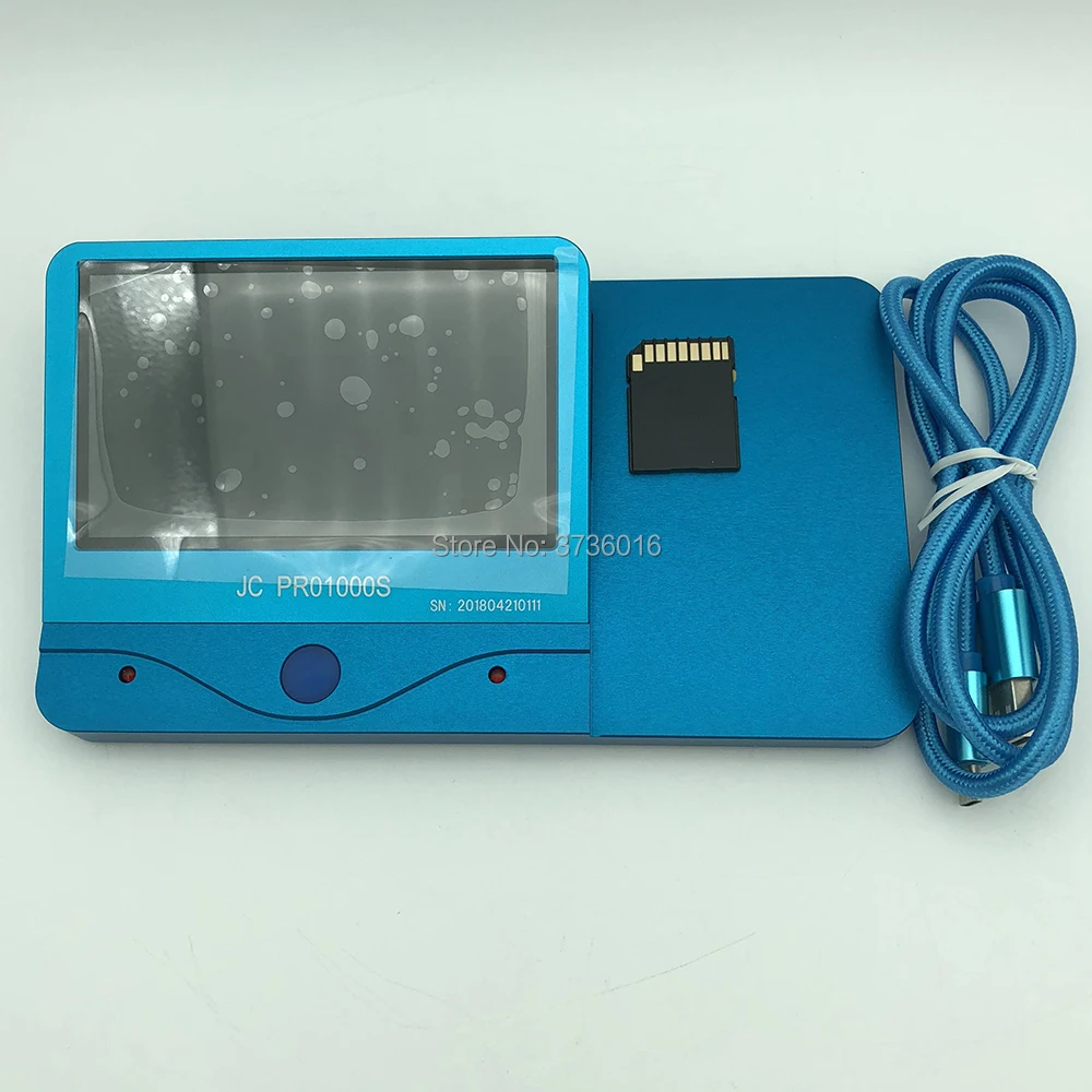 

New repair tools JC Pro1000S Multifunctional NAND Programmer For iPhone 6S 6SP 7 7P Data Read, Rewrite Error Repair blue color