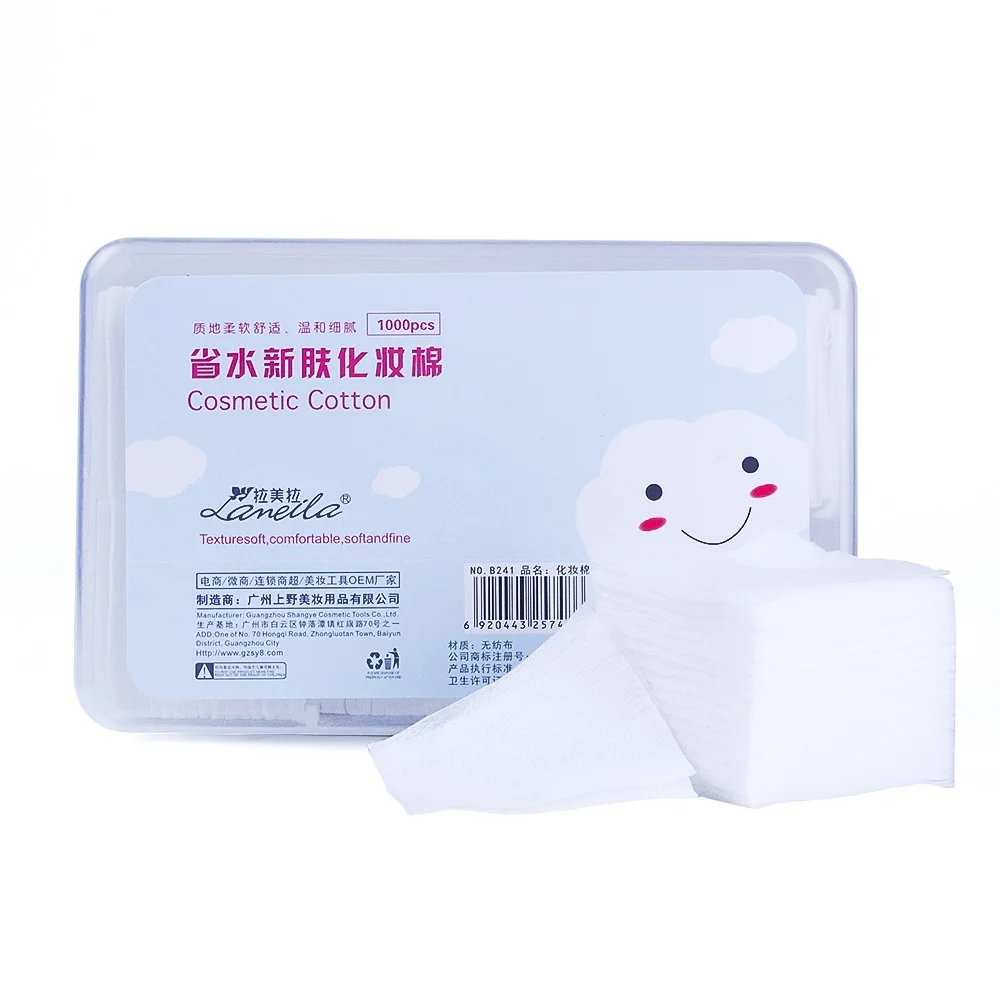 

1000pc Makeup Sponge Face Soft Women Cleansing Remover Cotton Facial Skin Care Kit Cosmetics Tool Washing Cosmetic Tools
