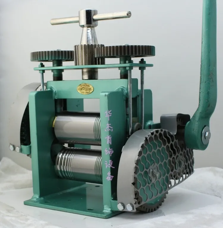 

Hand Operate mini gold Rolling Mill, jewelry rolling mill with Maximum opening 0-5 mm, tablet press machine
