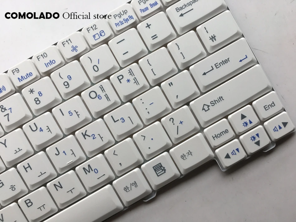 KR Korean laptop  Keyboard For LG X120 X130 P100 white Keyboard KR Layout (2)