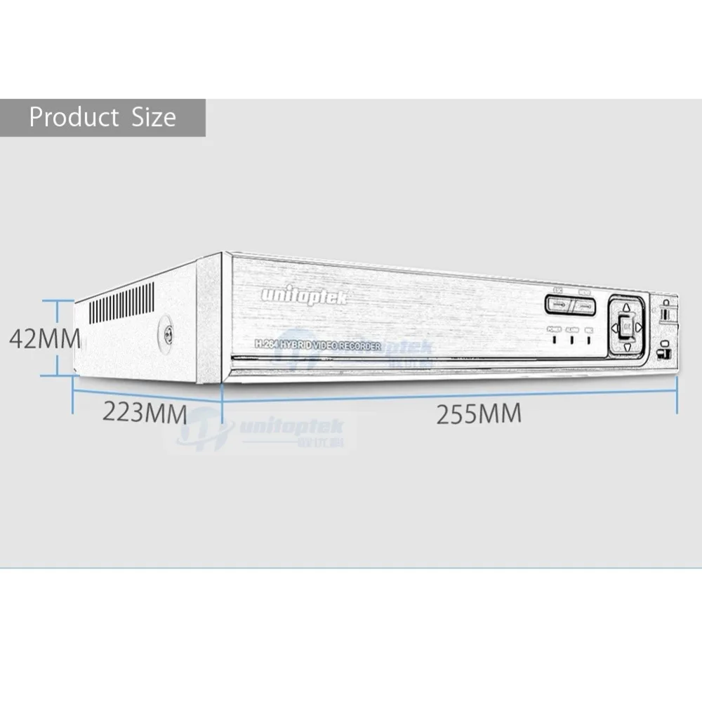 Безопасность 3 в 1 аналоговая AHD IPC DVR NVR XVR 4Ch 8Ch 1080P видеорегистратор CCTV RS485 P2P Onvif xmeye