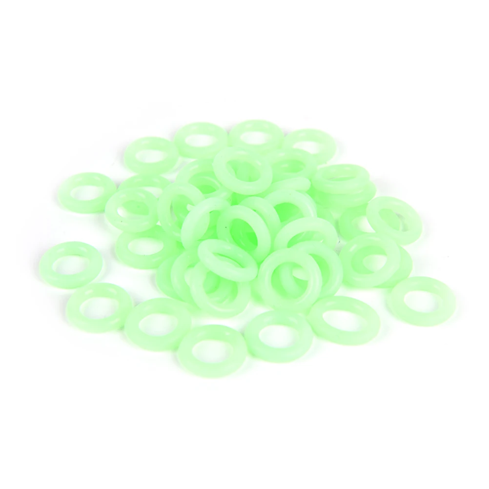 

50PCS high quality Camping Nail Night Vision Luminous Ring Round Multi-functional Tents Accessories