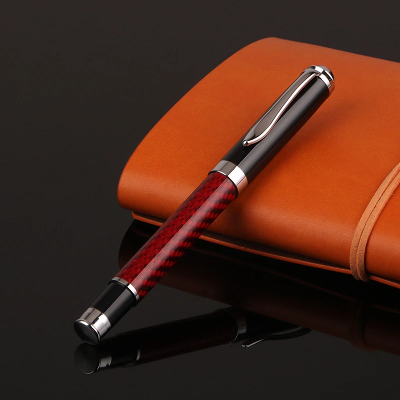 高品質赤カーボン繊維ボールペン ローラーボールペン学校オフィス文具高級女性筆記ボールペンギフト Ballpoint Pens Aliexpress 高品質赤カーボン繊維ボールペン ローラーボールペン学校オフィス文具高級女性筆記ボールペンギフト Ballpoint Pens Aliexpress