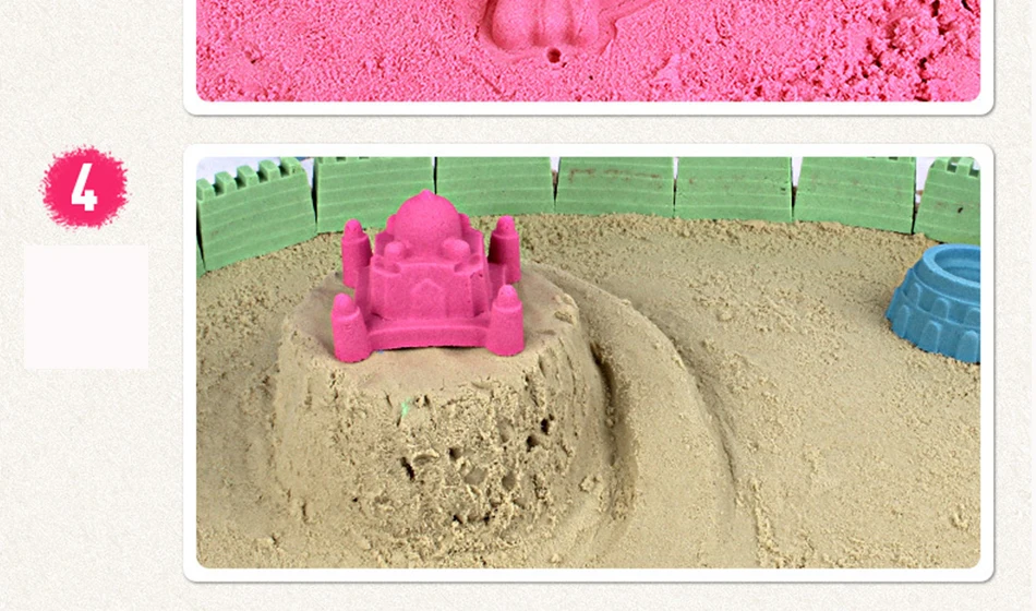 500 г/пакет, динамический песок для обучения, 7 цветов, полимерная глина, удивительный DIY, внутренний волшебный игровой песок, детские игрушки, Марс, Космический песок