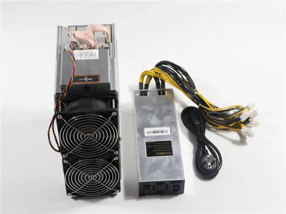 Б/у Asic Equihash Miner Antminer Z9 42k Sol/s с 1800W блоком питания лучше, чем Antminer Z9 Mini S9 Innosilicon A9