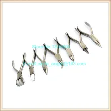 Плоскогубцы для изготовления ювелирных изделий ручной инструмент из нержавеющей стали игольчатые круглогубцы DIY ремонт ювелирных изделий набор клещи 160 мм длинные