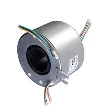 Через отверстие контактным кольцом 6 соединений, 5A в кольцо переводы Управление и сигналов данных модульная Дизайн Волокно Кисточки Технология