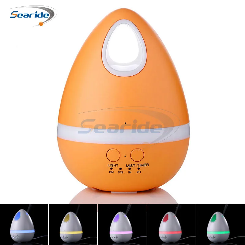 

200ML Air Humidifier Freshener Aroma Diffuser with Colorful Light Ultrasonic Mist Maker Essential Oil Fogger for Aromatherapy