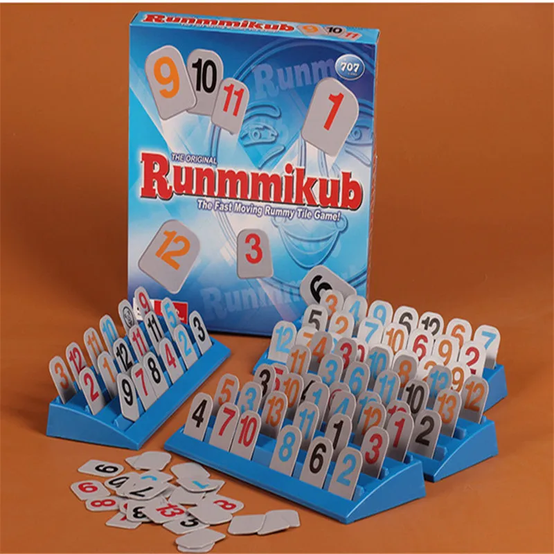 Новые настольные игры подарки настольная игра Israel Mahjong Gmae Box версия Быстрый движущийся Rummy плитка игра игрушки стандартное издание головоломка