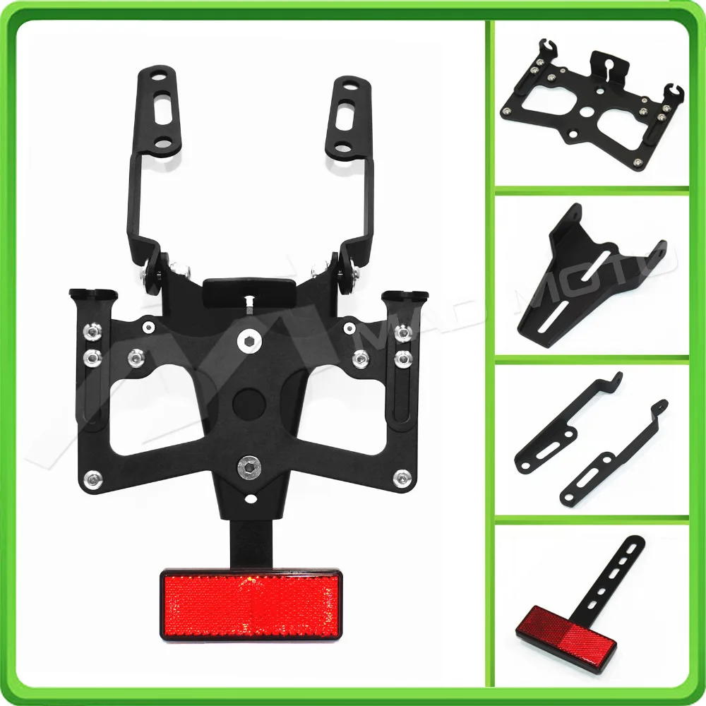 

Для Suzuki GSXR 600 GSX-R600 GSXR600 2008 2009 2010 K8 мотоциклетный регулируемый кронштейн для крепления номерного знака