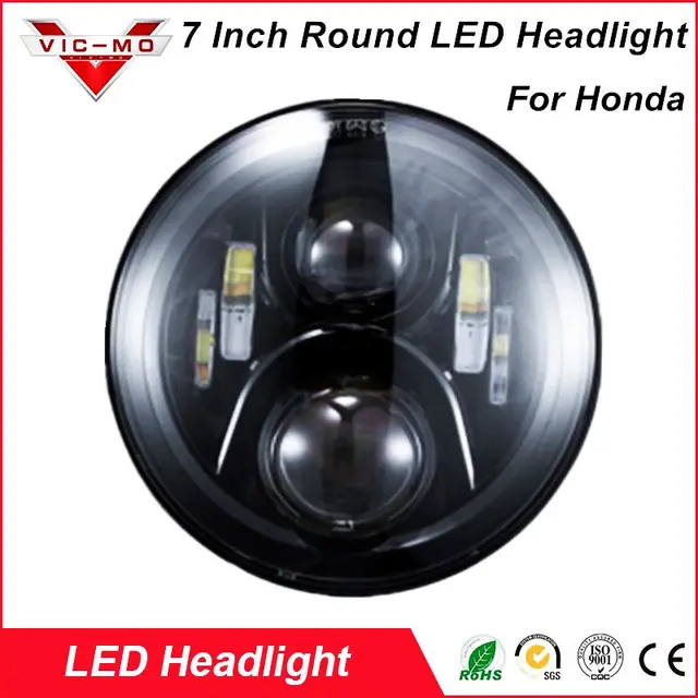 For honda headlight 7 inch Motorcycle Headlamp For honda