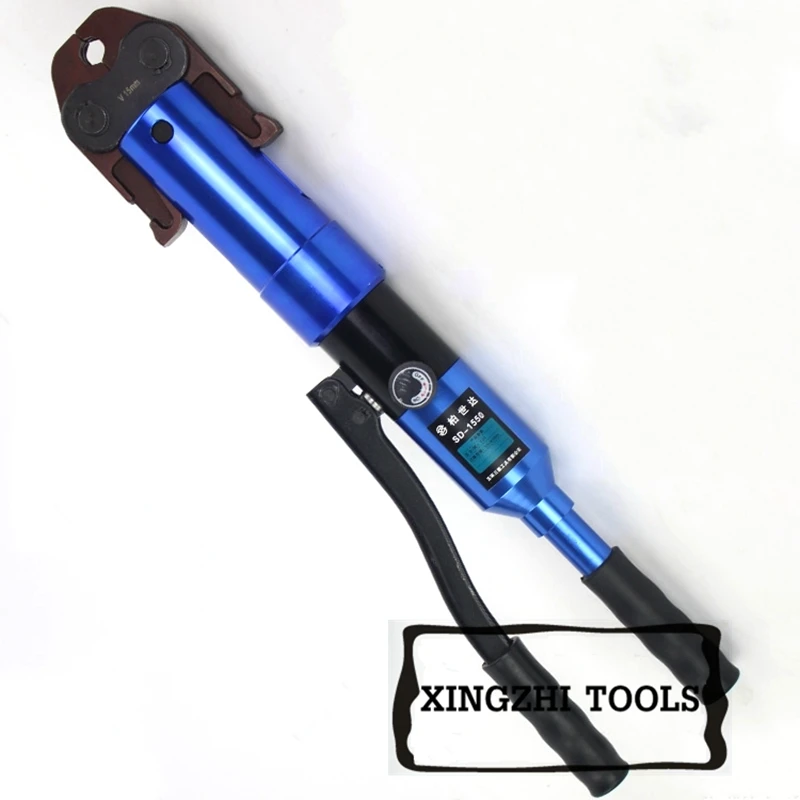 Hidrolik Pex Pipa Alat Crimping Alat Menekan dengan V15 54mmpipe
