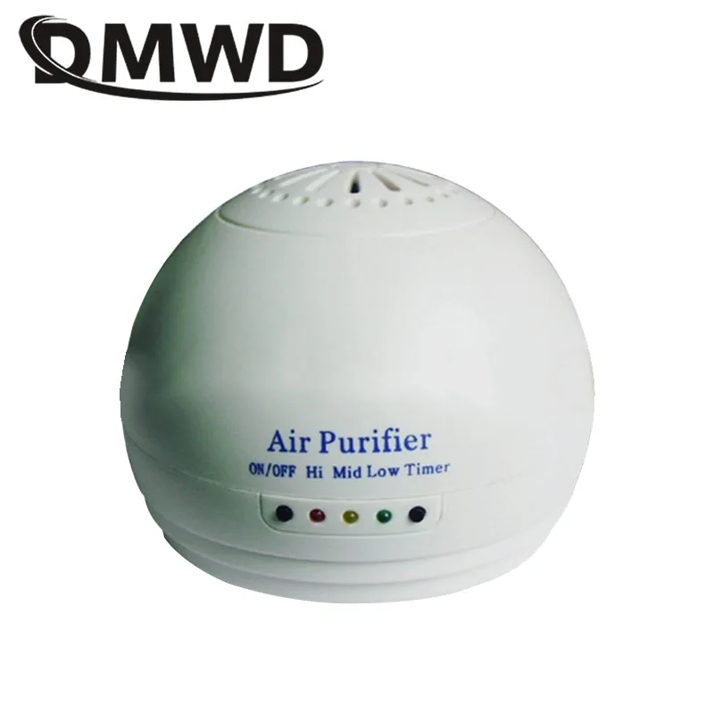 

DMWD Car Vehicle Oxygen Generator Anion Air Purifier Filter Smoke Odor Cleaner Formaldehyde Remover Ionizer Sterilizer 110V/220V
