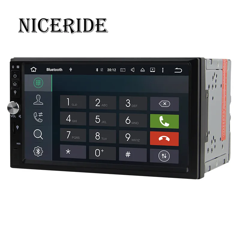 Cheap Universal 2 din car radio android 8.0 8.1 dvd player for nissan qashqai x-trail almera multimedia gps navigation navi autoradio 3