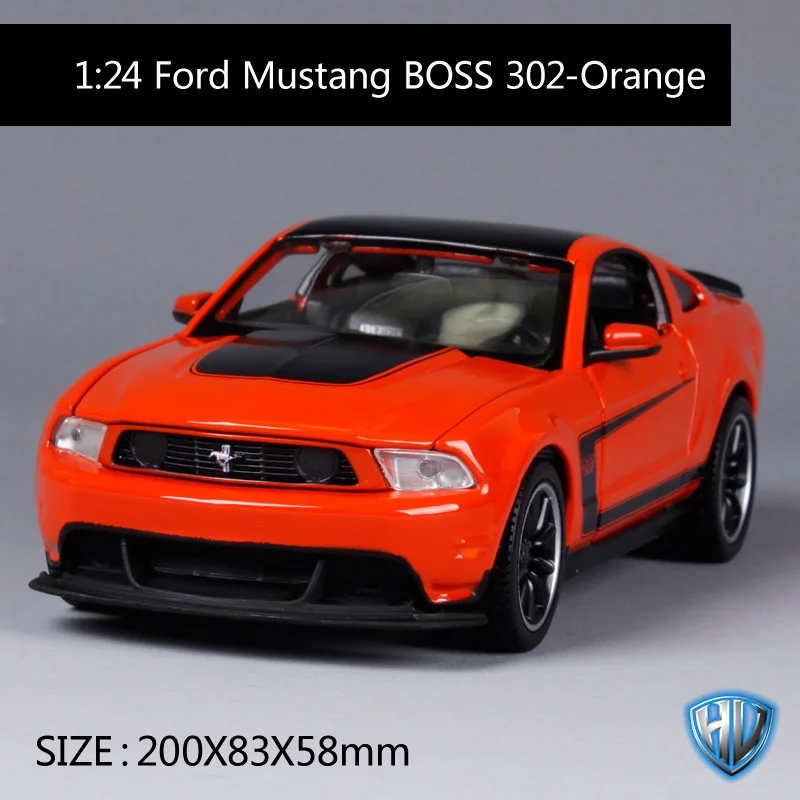 Maisto 1:24 Ford Mustang Boss 302 спортивный автомобиль литая модель автомобиля игрушка Новинка в коробке 31269 - Цвет: 31269