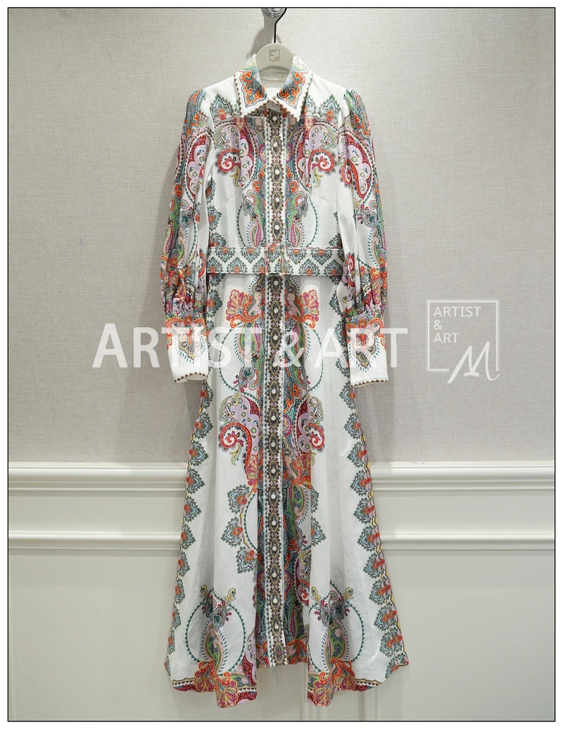 

New 19 zingara BOHO wind with the design and color split dress